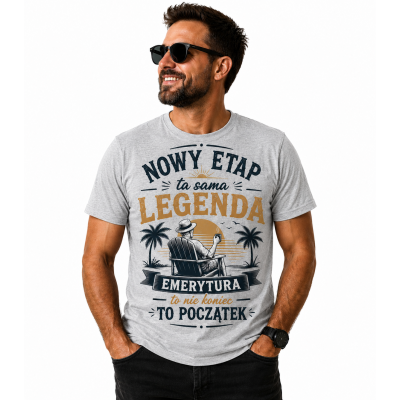 KOSZULKA NA EMERYTURĘ NOWY ETAP